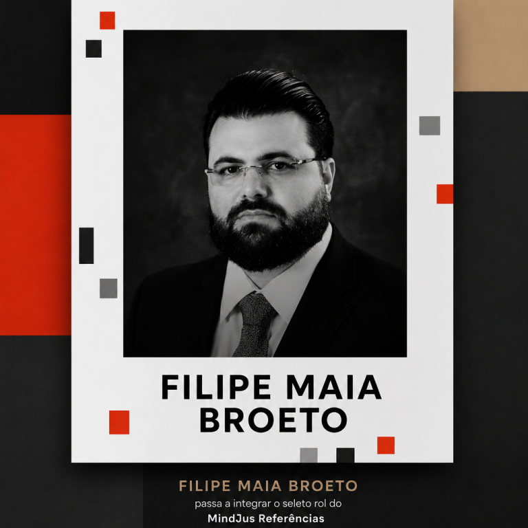 Filipe Maia Broeto passa a integrar o MindJus Referências, curadoria nacional da advocacia criminal