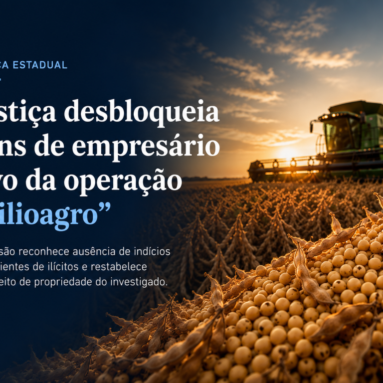 Justiça revoga sequestro no valor de R$ 129.741.511,96 de empresário mato-grossense alvo de operação Bilioagro