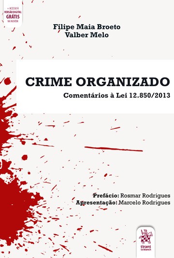 Capa do livro Crime Organizado: Comentários à Lei 12.850/2013 (Tirant lo Blanch)