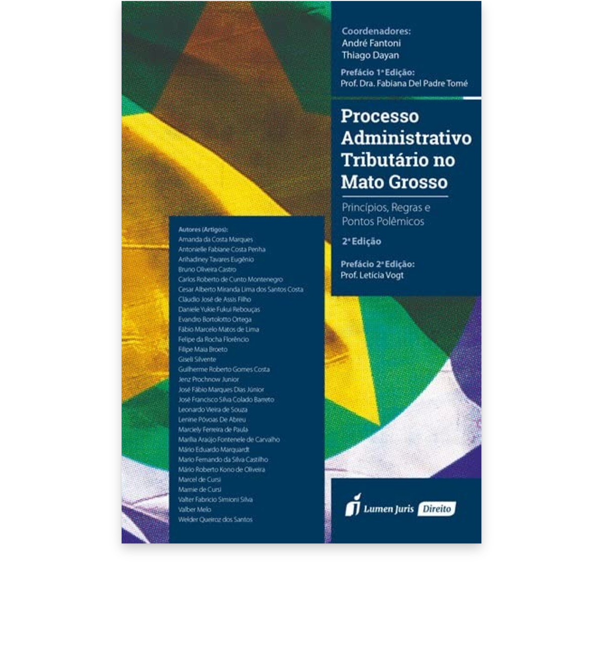Capa do livro Processo Administrativo Tributário no Mato Grosso, 2ª edição (Lumen Juris)