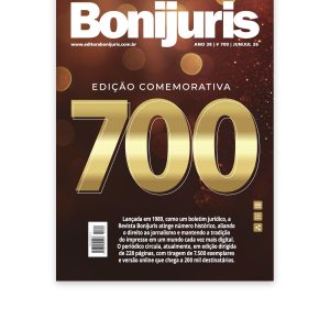 Capa da Revista Bonijuris, edição 700