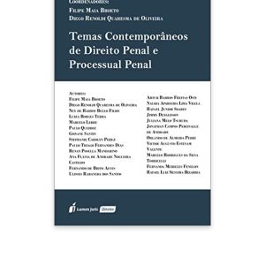 Capa do livro Temas Contemporâneos de Direito Penal e Processual Penal (Lumen Juris)
